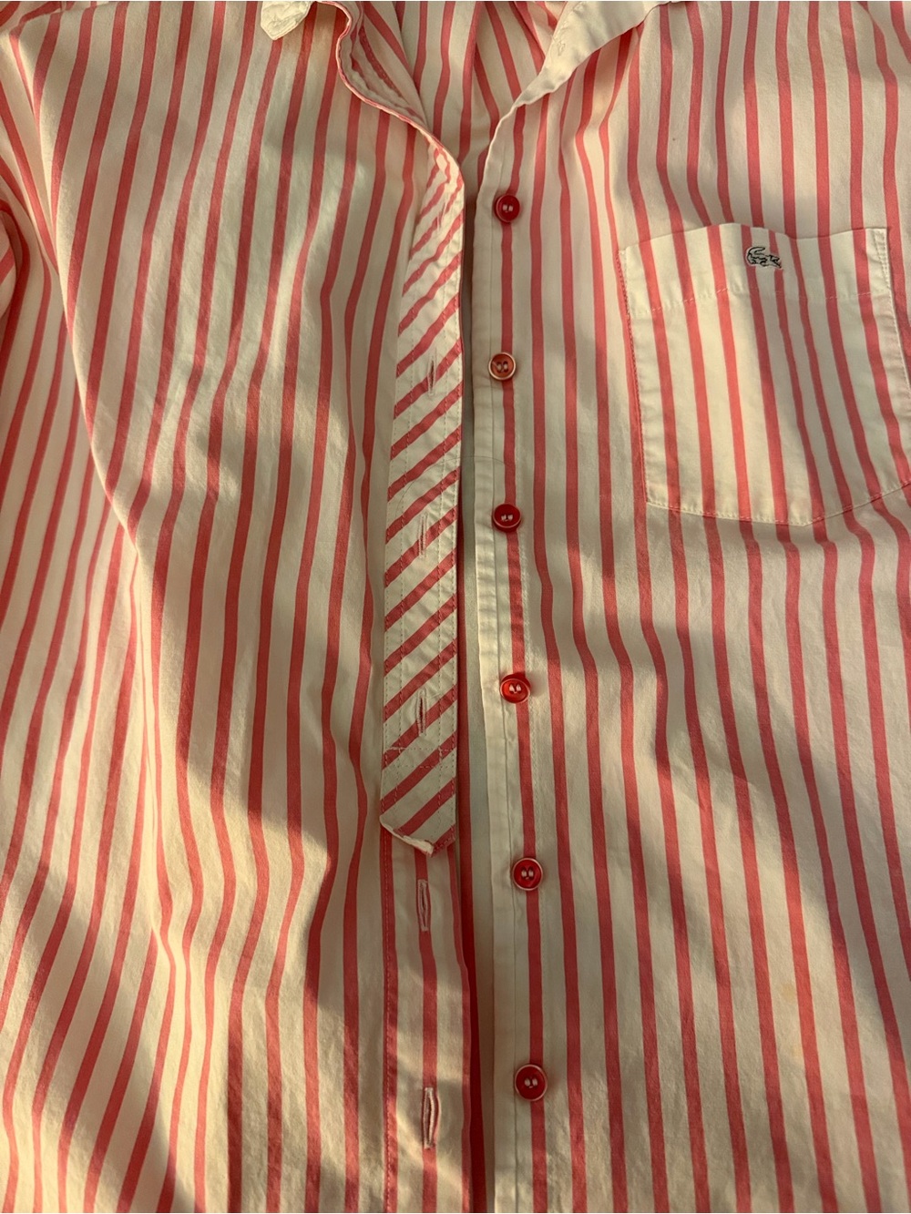 Lacoste striped women’s button up🐊 - Picture 4 of 4